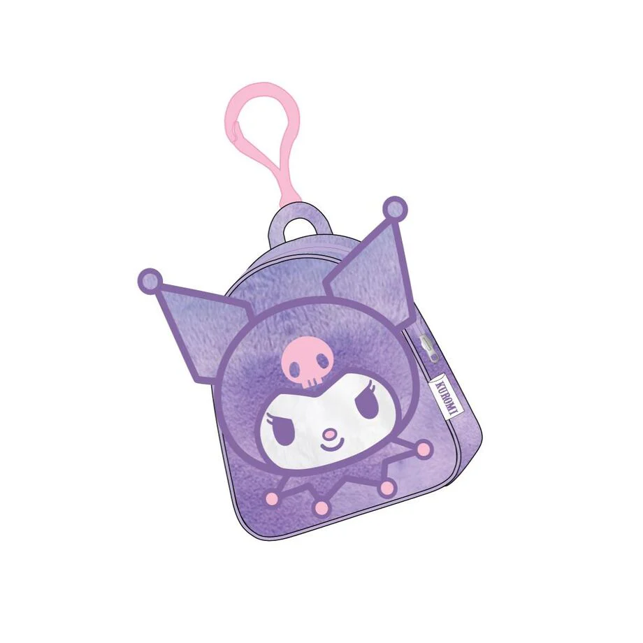 Monedero Peluche Kuromi Hello Kitty