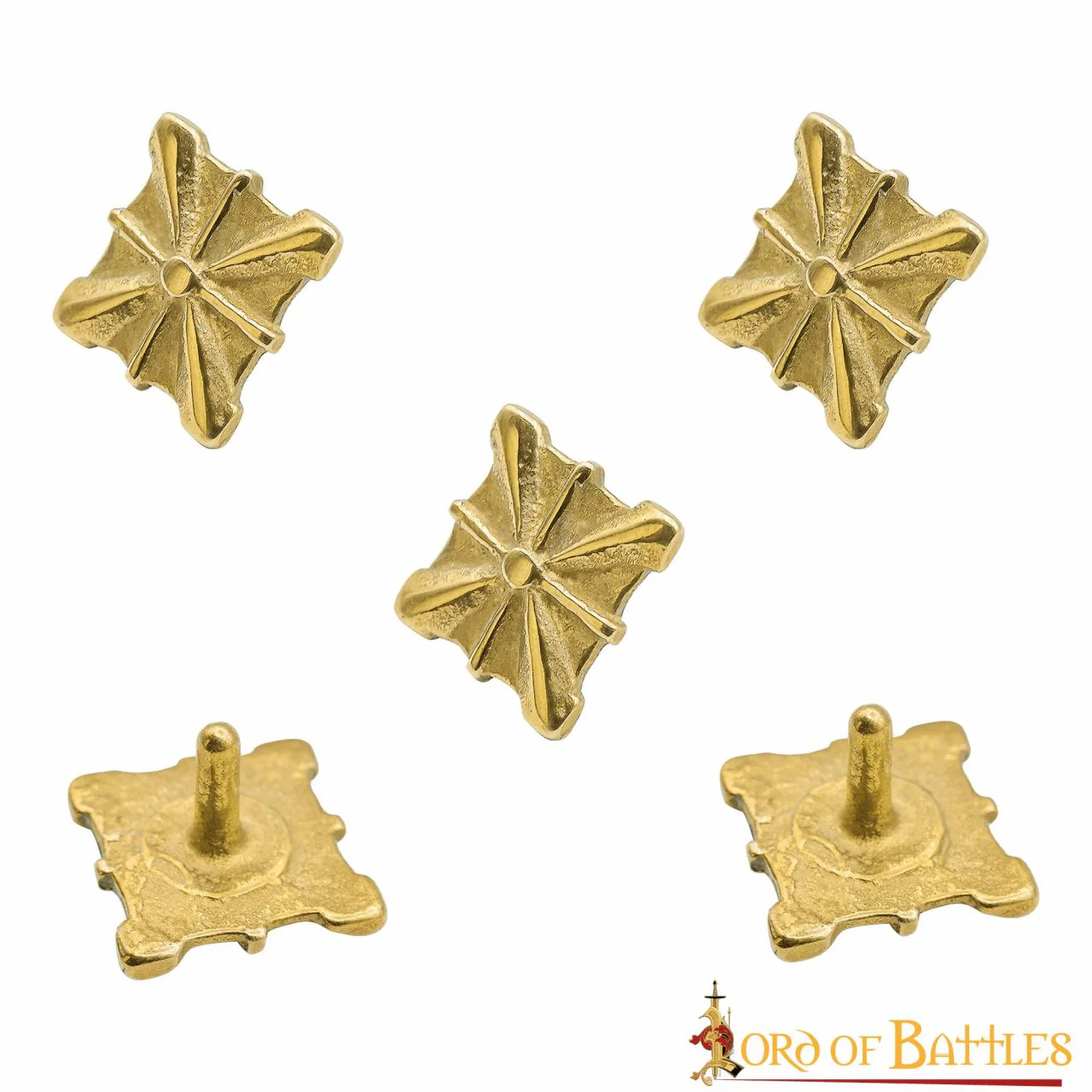 Monturas Decorativas de Latón – Juego de 5, 2 cm - Image 13