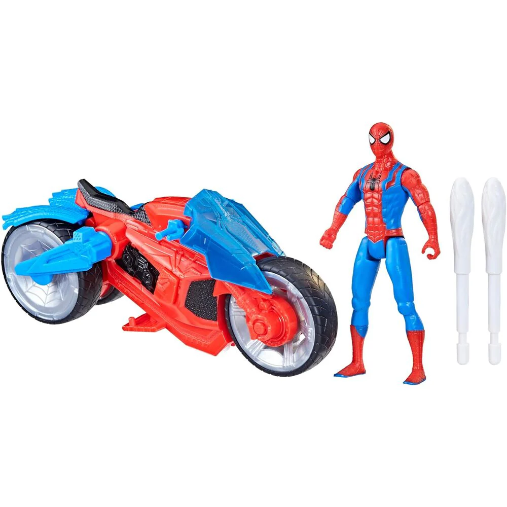 Moto Aracnida + Figura Spiderman Epic World Of Action Spider-man Marvel - Image 2