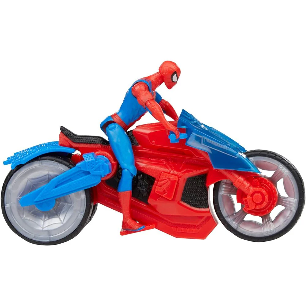 Moto Aracnida + Figura Spiderman Epic World Of Action Spider-man Marvel - Image 4