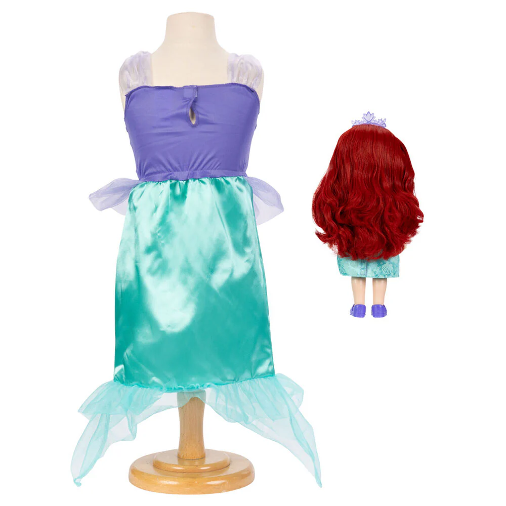 Muñeca Ariel + Disfraz La Sirenita Disney 38Cm - Image 4