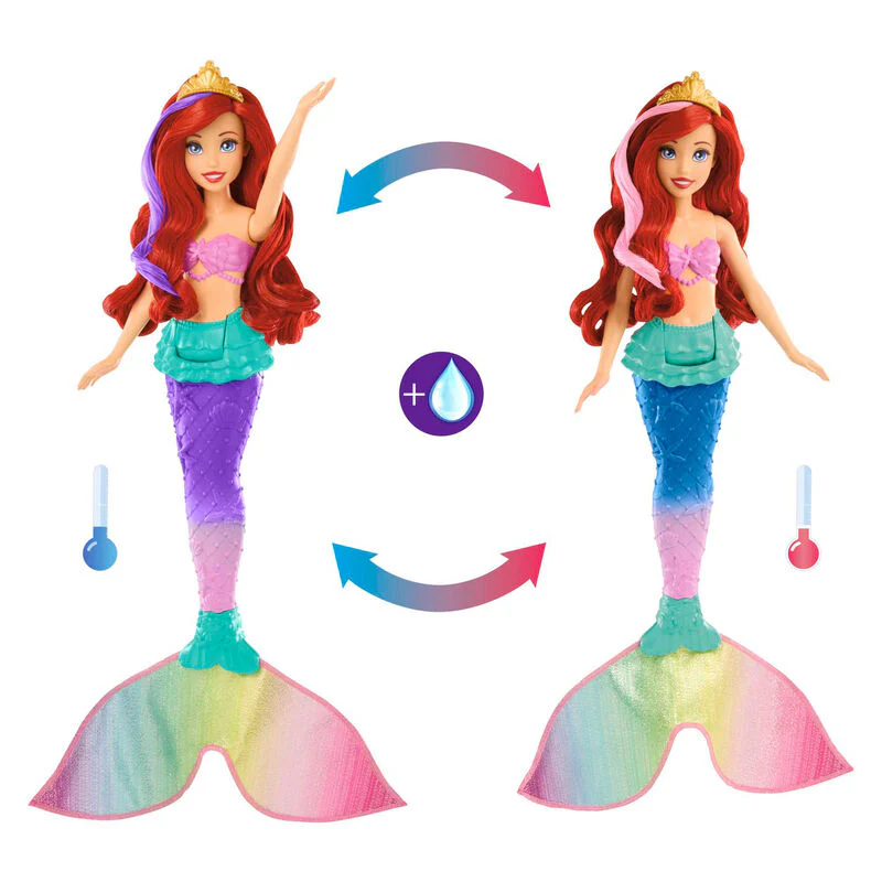 Muñeca Ariel Diversion Nadando La Sirenita Disney - Image 5