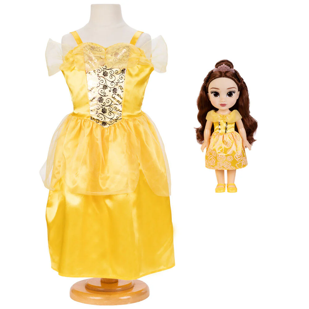 Muñeca Bella + Disfraz La Bella Y La Bestia Disney 38Cm - Image 2