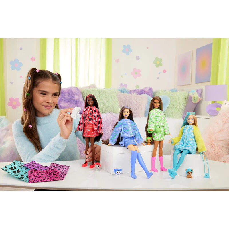 Muñeca Chelsea Cutie Reveal Serie Disfraces Perro Rana Barbie - Image 3