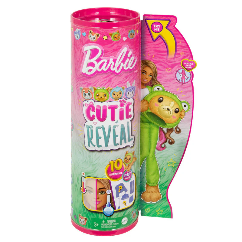 Muñeca Chelsea Cutie Reveal Serie Disfraces Perro Rana Barbie - Image 6