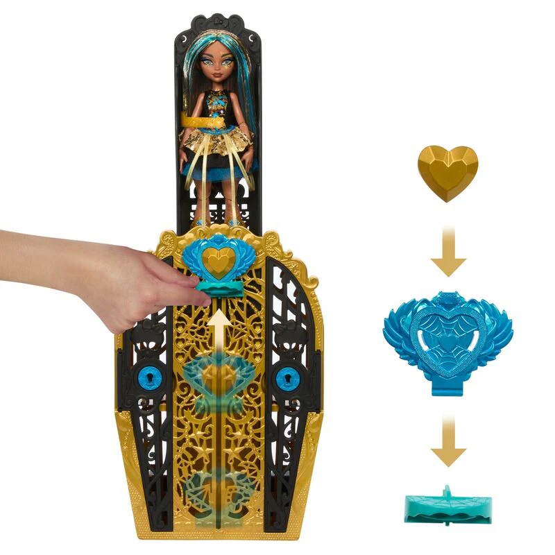Muñeca Cleo De Nile + Armario Monster High Skulltime Secrets - Image 3