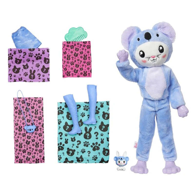 Muñeca Cutie Reveal Disfraces Conejo Koala Barbie - Image 2