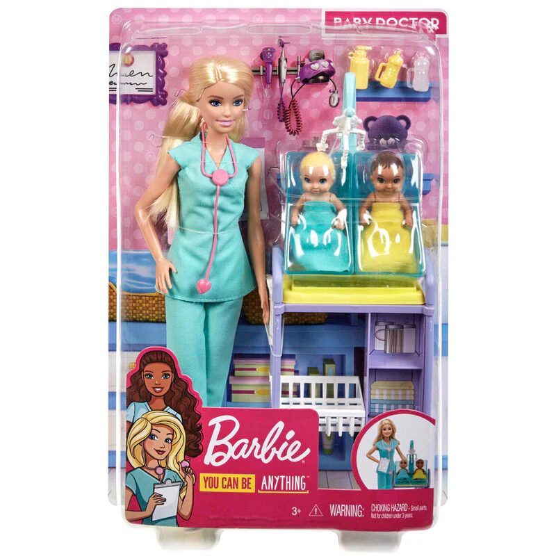 Muñeca Doctora De Bebes Barbie