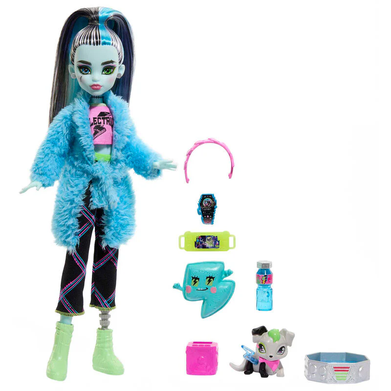 Muñeca Frankie Stein Fiesta Pijama Monster High 25Cm - Image 5