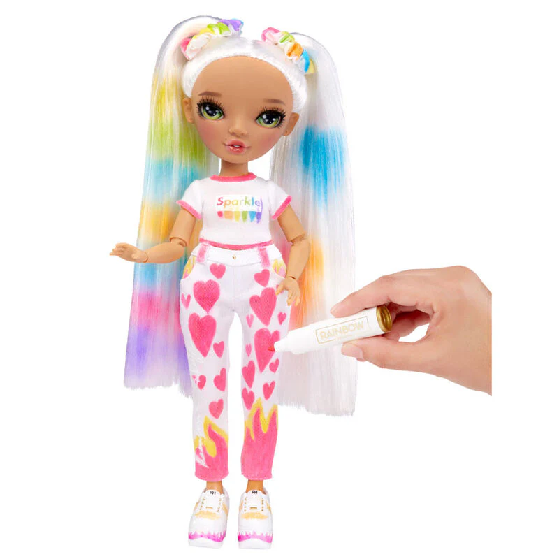 Muñeca Green Eyes Rainbow High - Image 3