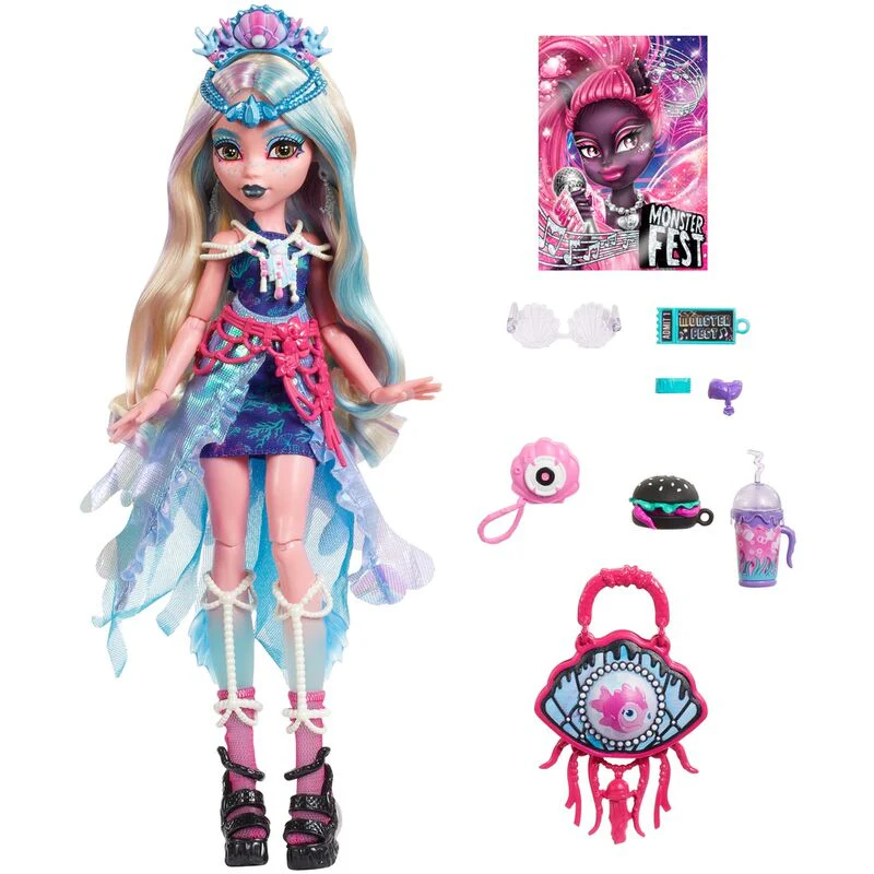 Muñeca Lagoona Blue Fiesta Monstruosa Monster High - Image 2