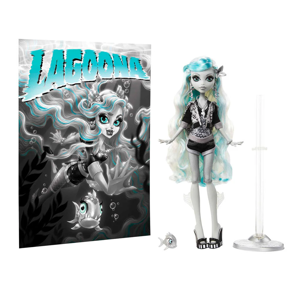 Muñeca Lagoona Blue Reel Drama Monster High - Image 3