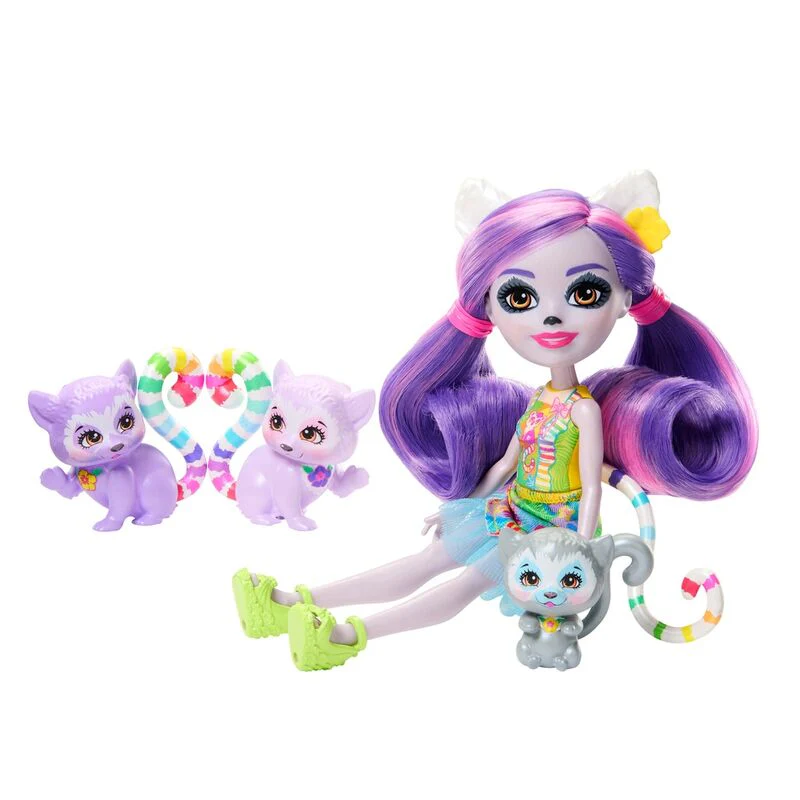 Muñeca Lorinda Lemur Sunshine Beach Enchantimals - Image 2