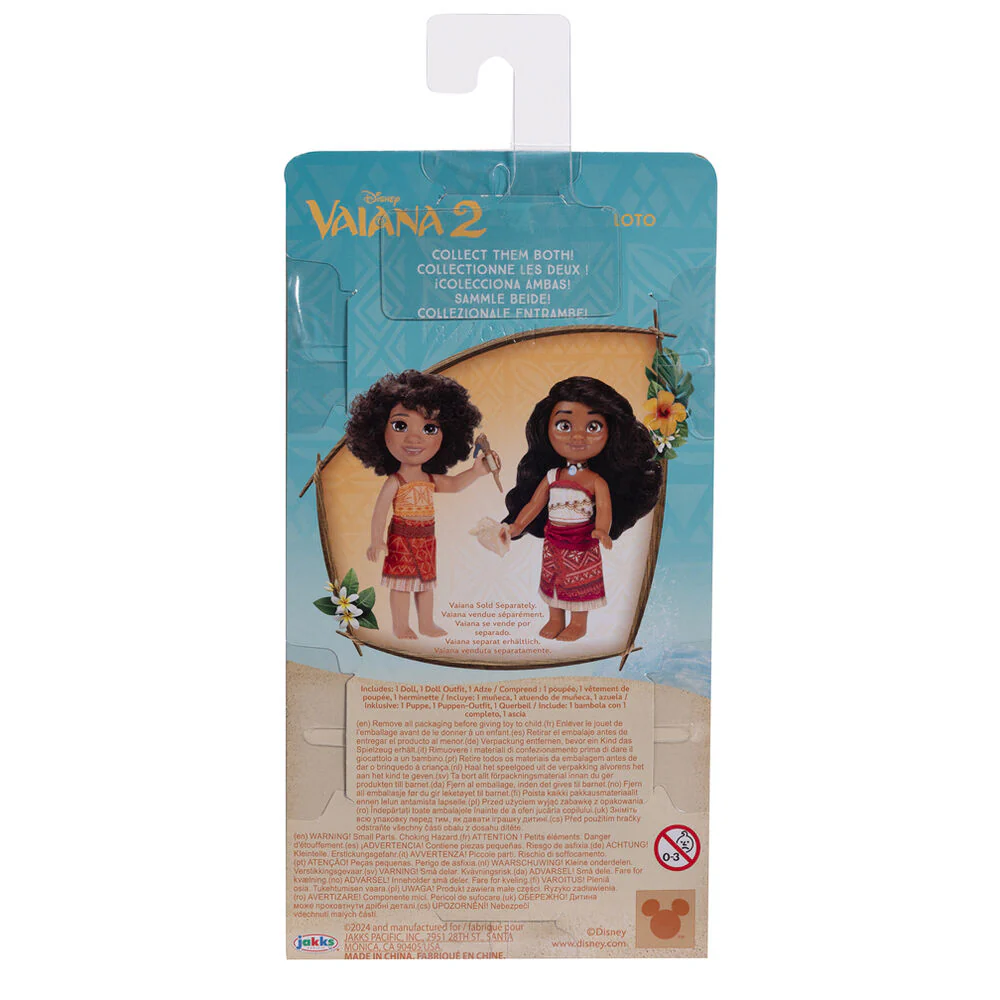 Muñeca Loto Vaiana Moana 2 Disney 15Cm - Image 9