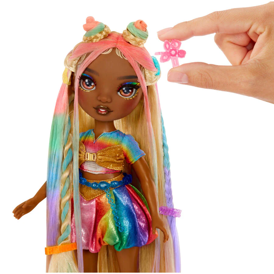Muñeca Meline Hair Chalk & Style Rainbow High - Image 10