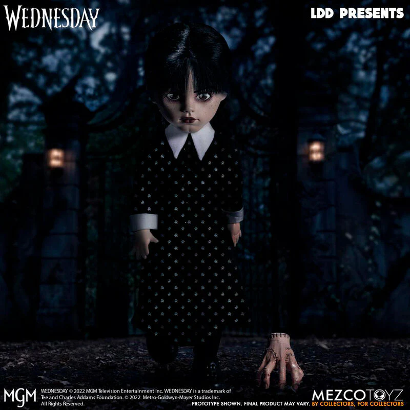 Muñeca Miercoles Addams The Living Dead Dolls 25Cm - Image 5