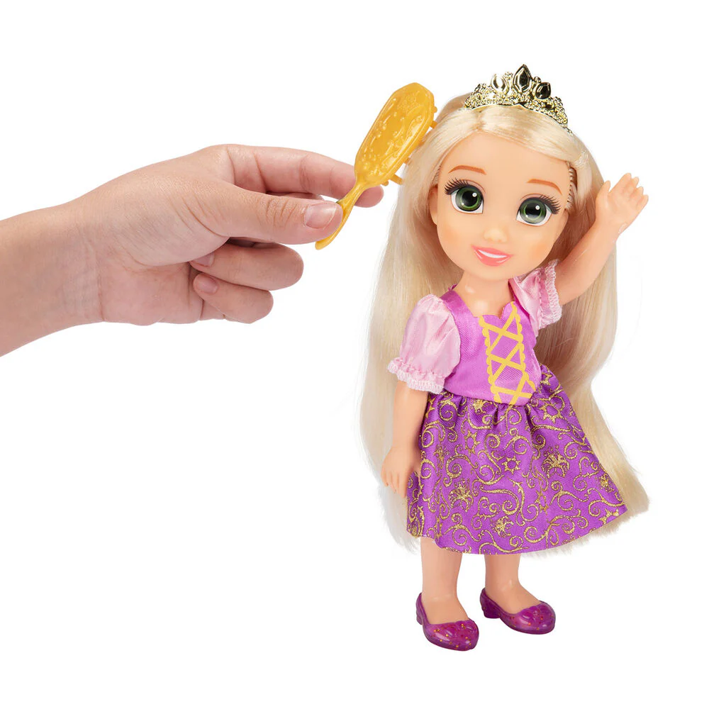 Muñeca Rapunzel + Maximus Enredados Disney 15Cm - Image 3