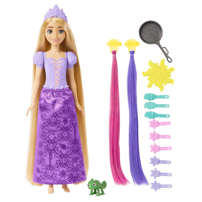 Muñeca Rapunzel Peinados Magicos Rapunzel Disney - Image 3