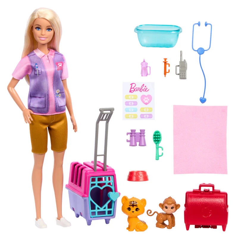 Muñeca Rescatadora Y Liberadora De Animales Barbie - Image 5