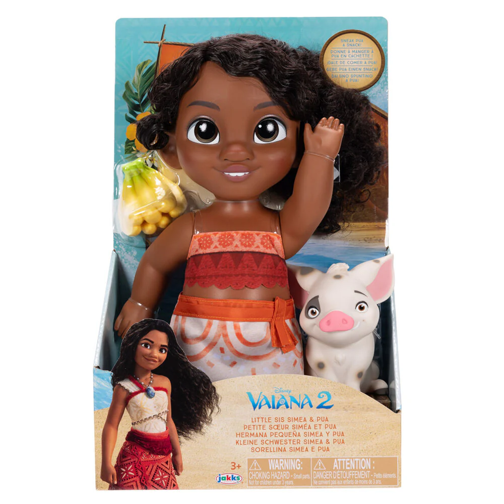 Muñeca Simea Vaiana Moana 2 Disney 38Cm