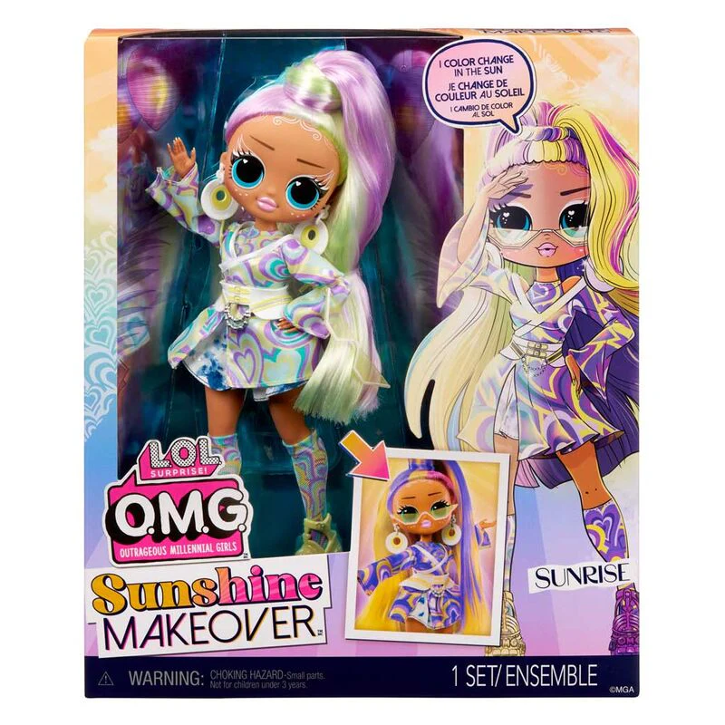 Muñeca Sunrise Sunshine Makeover L.o.l. Surprise