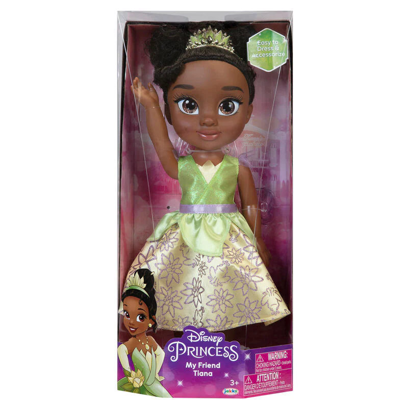 Muñeca Tiana - Tiana Y El Sapo Disney 35Cm
