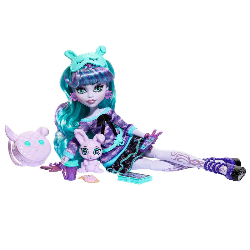 Muñeca Twyla Fiesta Pijama Monster High 25Cm - Image 6