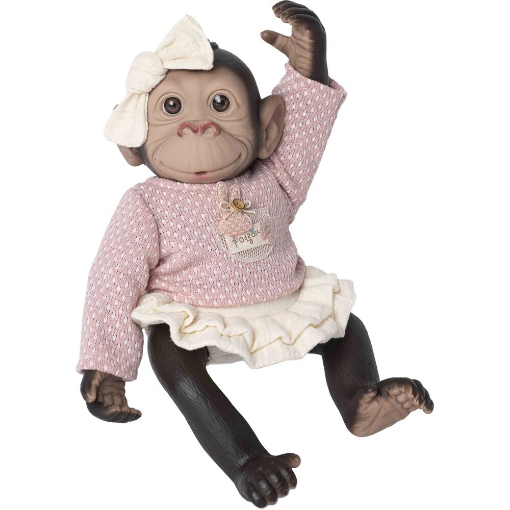 Muñeco Bebe Reborn Jersey Y Falda