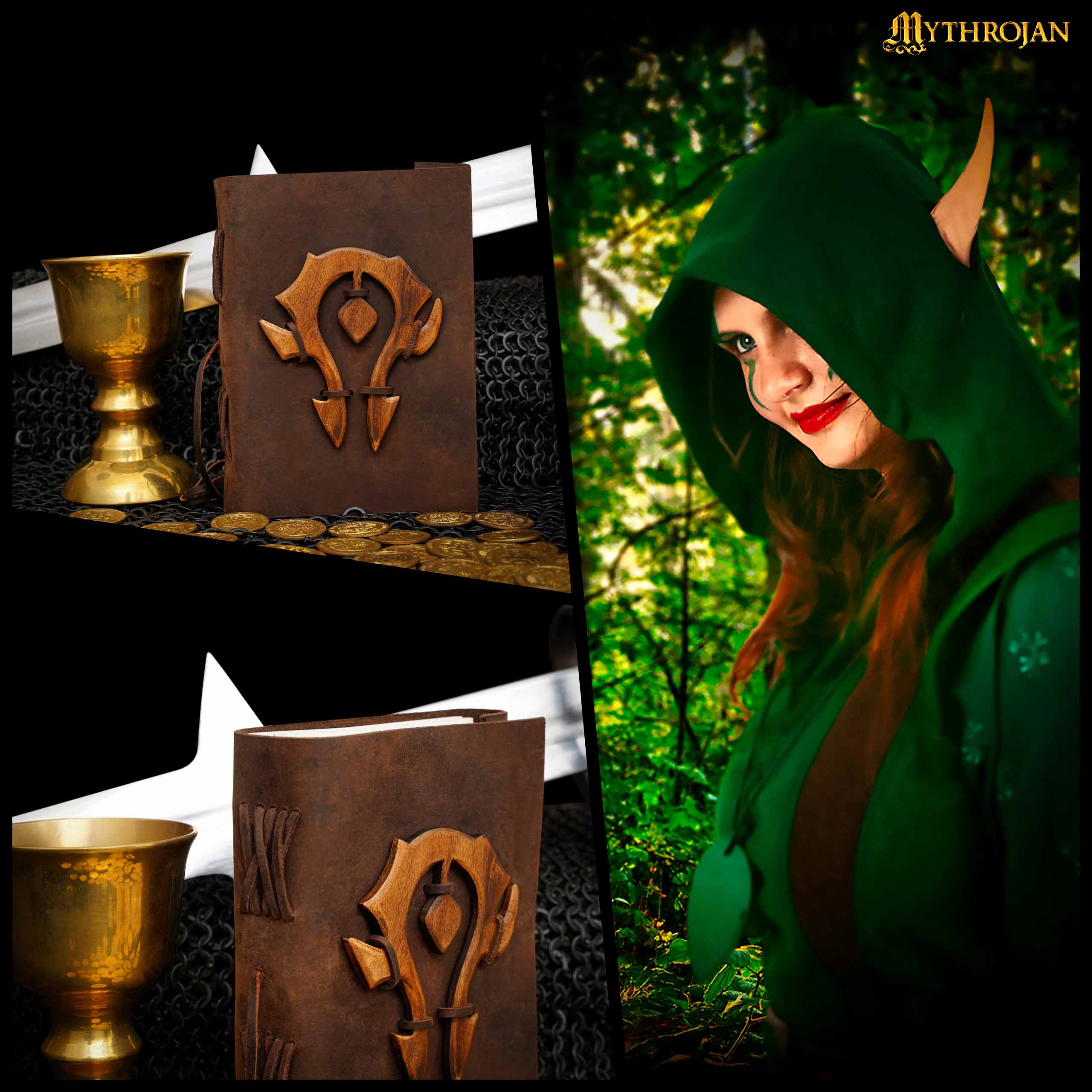 Mythrojan para la Horda Warcraft Diario de Cuero - Image 2