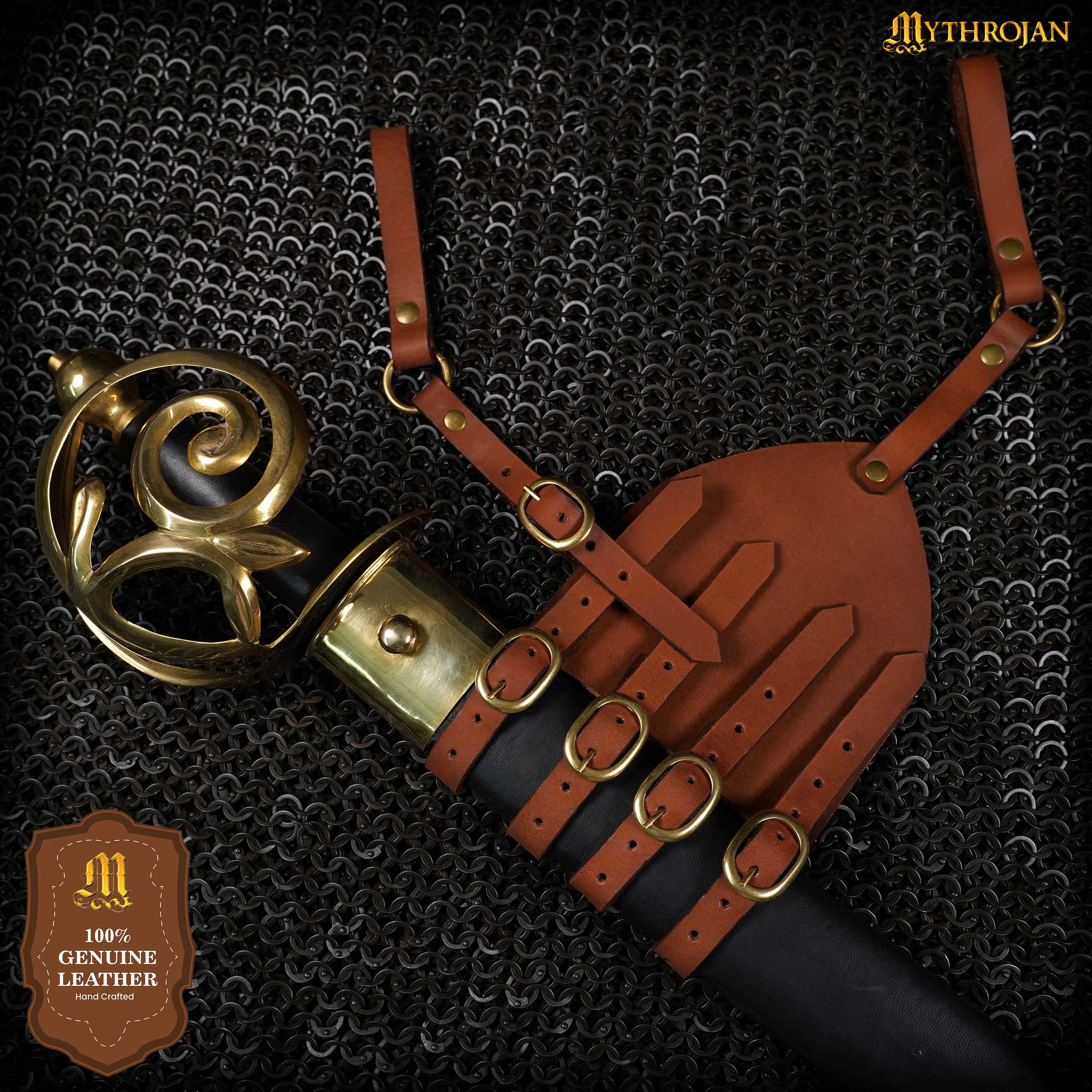 Mythrojan Renacimiento Medieval Estoque Rana - Image 2