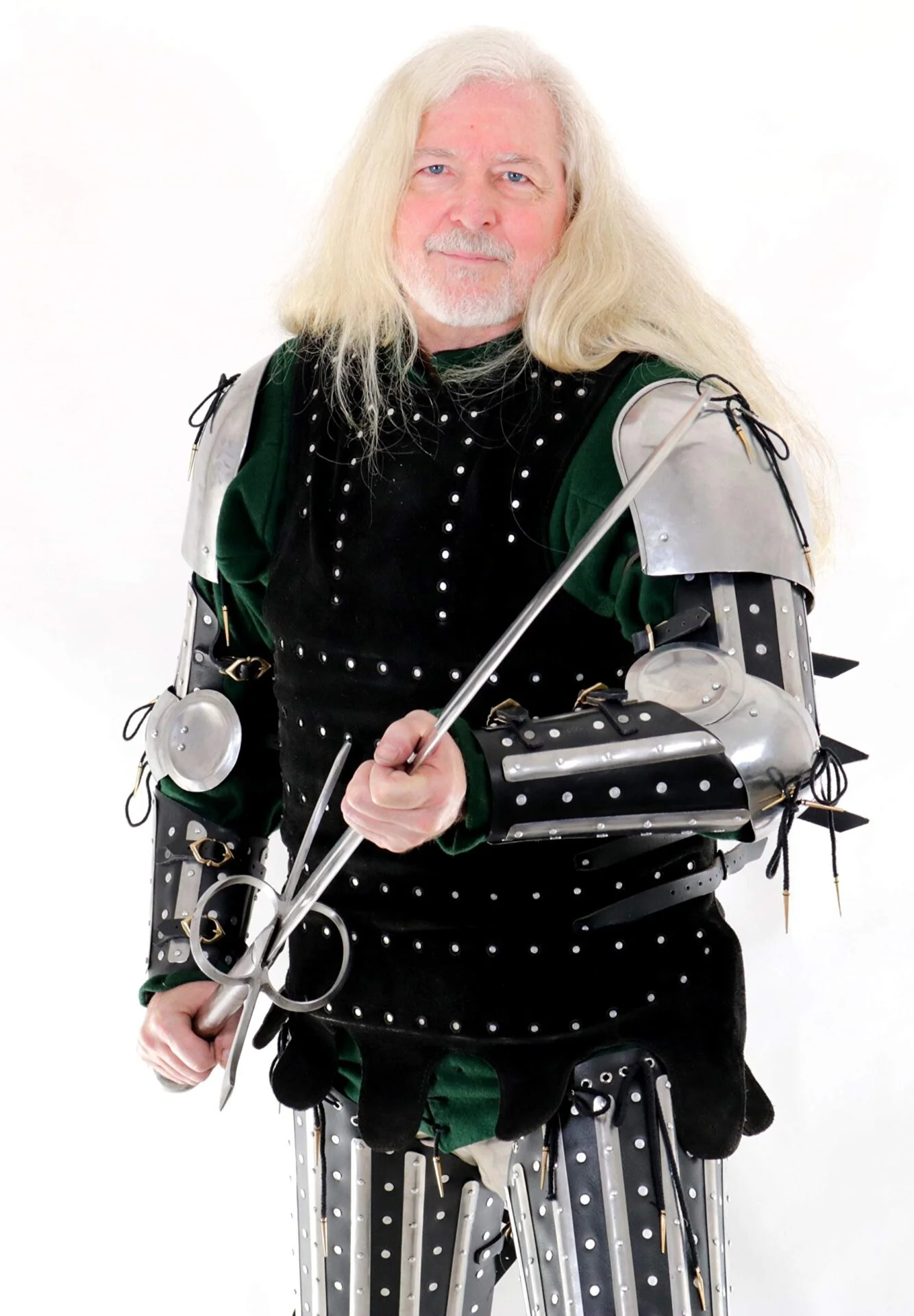Mythrojan Xiv Century Knight Classic Pauldrons, Calibre 16 - Image 7