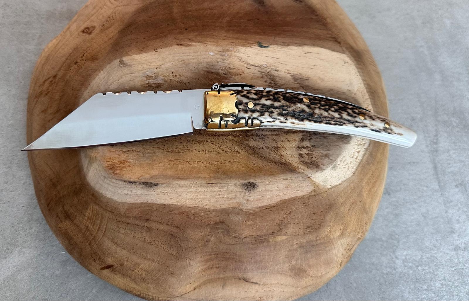 Navaja Jerezana de Ciervo Artesanal de Albacete