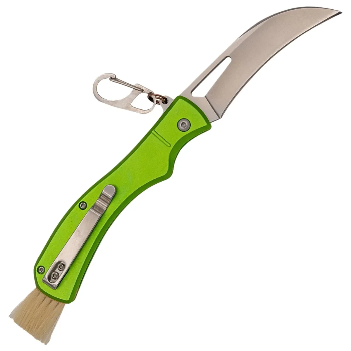 Navaja Micológica Third con Mango Anodizado Verde - Image 2