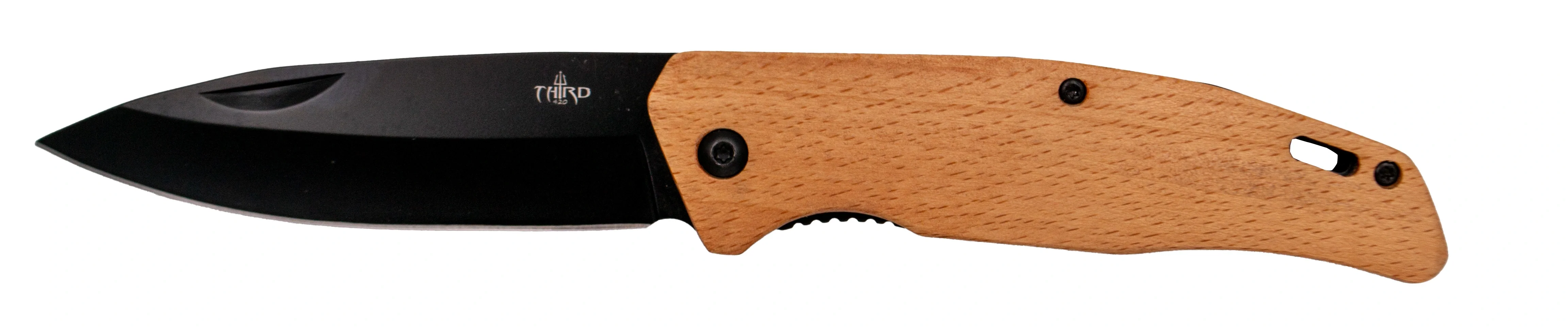 Navaja Third - Mango de Madera de Arce - Image 2