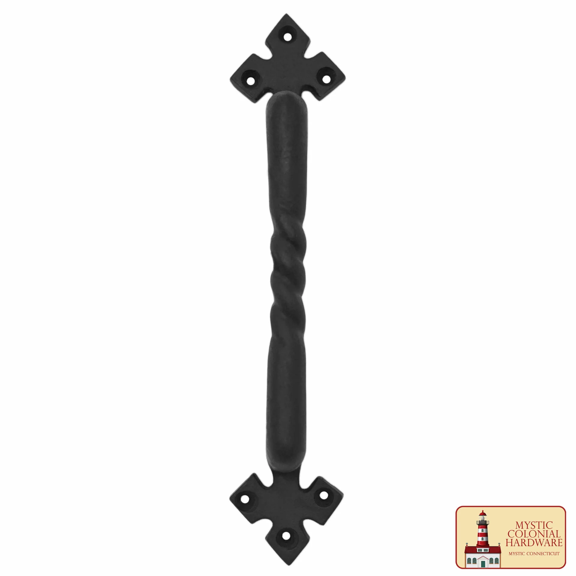 Negro de Hierro Fundido Tirón Manijas 10 Pulgadas - Puerta del Gabinete Manijas, Puerta Manija Tire, Barn Door Hardware, Grab Manijas - Image 4