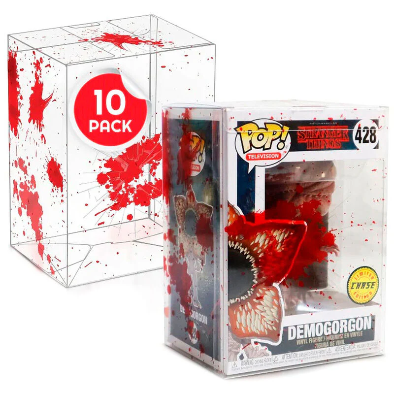Pack 10 Protectores Efecto Bala Y Sangre Funko Pop