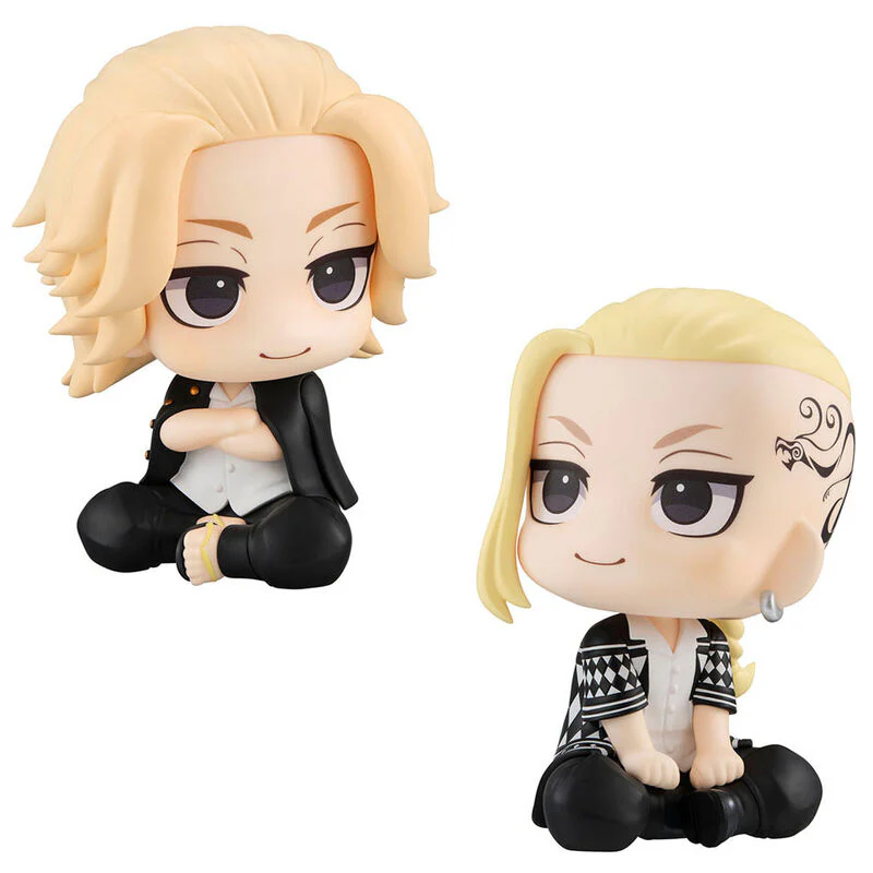Pack 2 Figuras Manjiro Sano Y Ken Ryuguji Look Up Tokyo Revengers 11Cm - Image 2