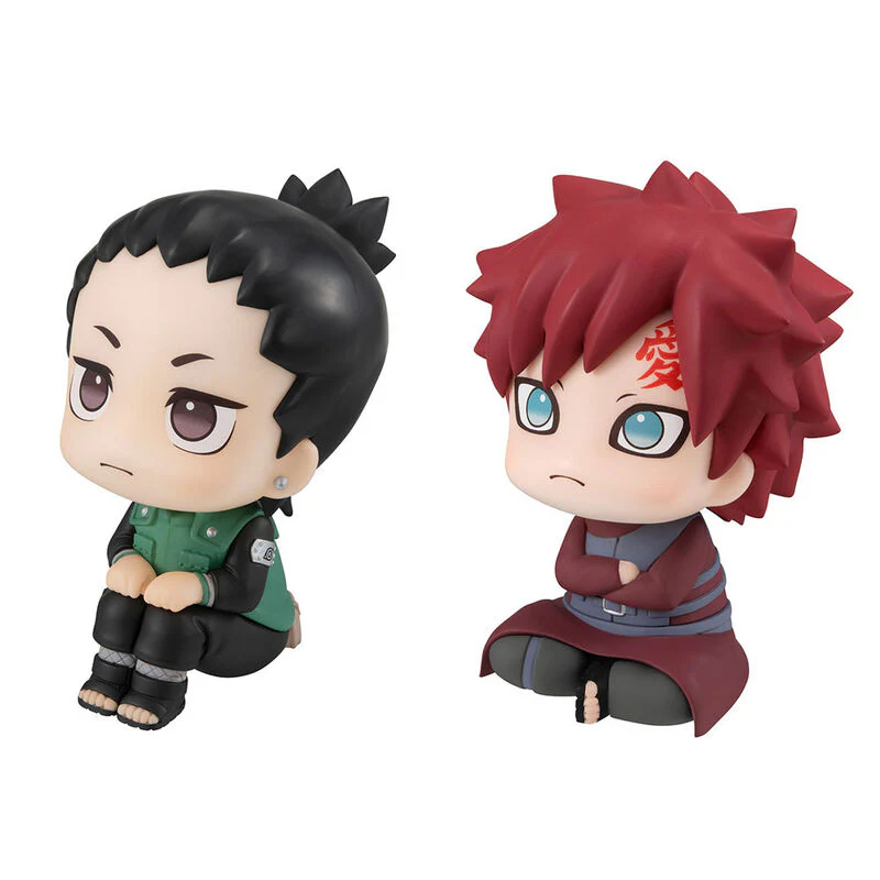 Pack 2 Figuras Shikamaru Nara Y Gaara Look Up Naruto Shippuden 11Cm - Image 2
