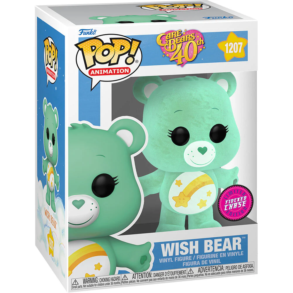 Pack 6 Figuras Pop Care Bears 40Th Anniversary Wish Bear 5 + 1 Chase - Image 3