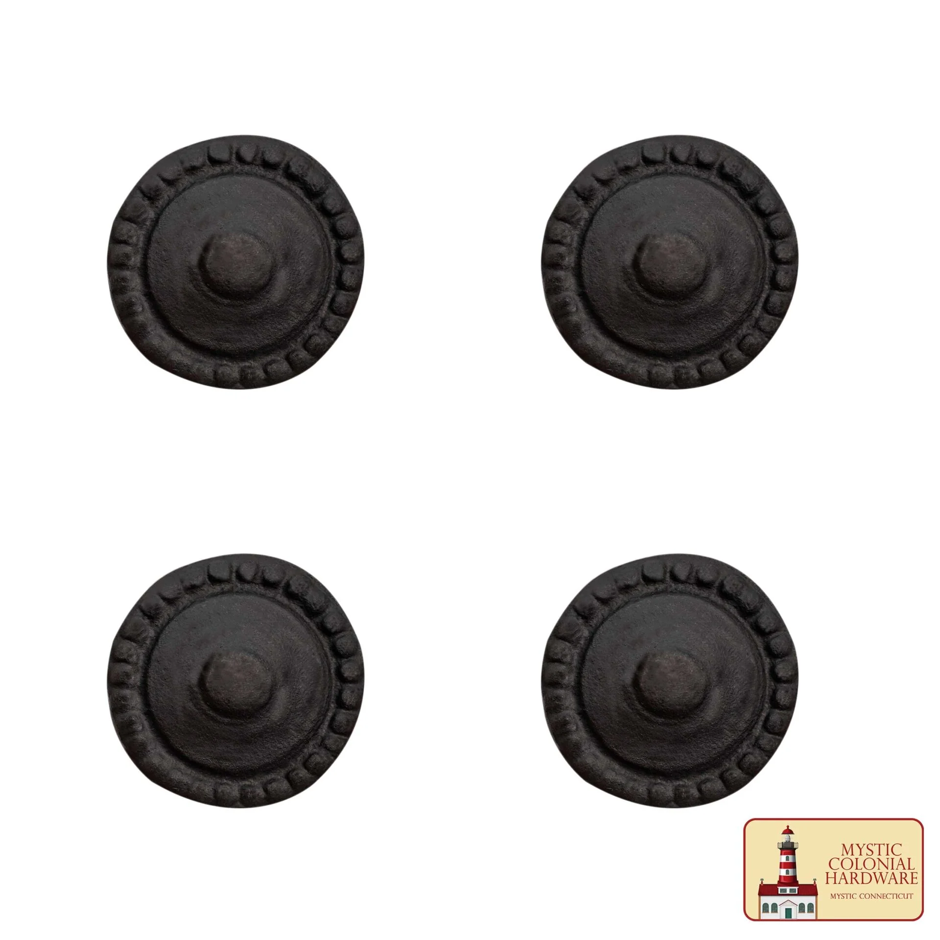 Pack de 4 Tiradores de Hierro Forjado a Mano para Armarios - Image 4