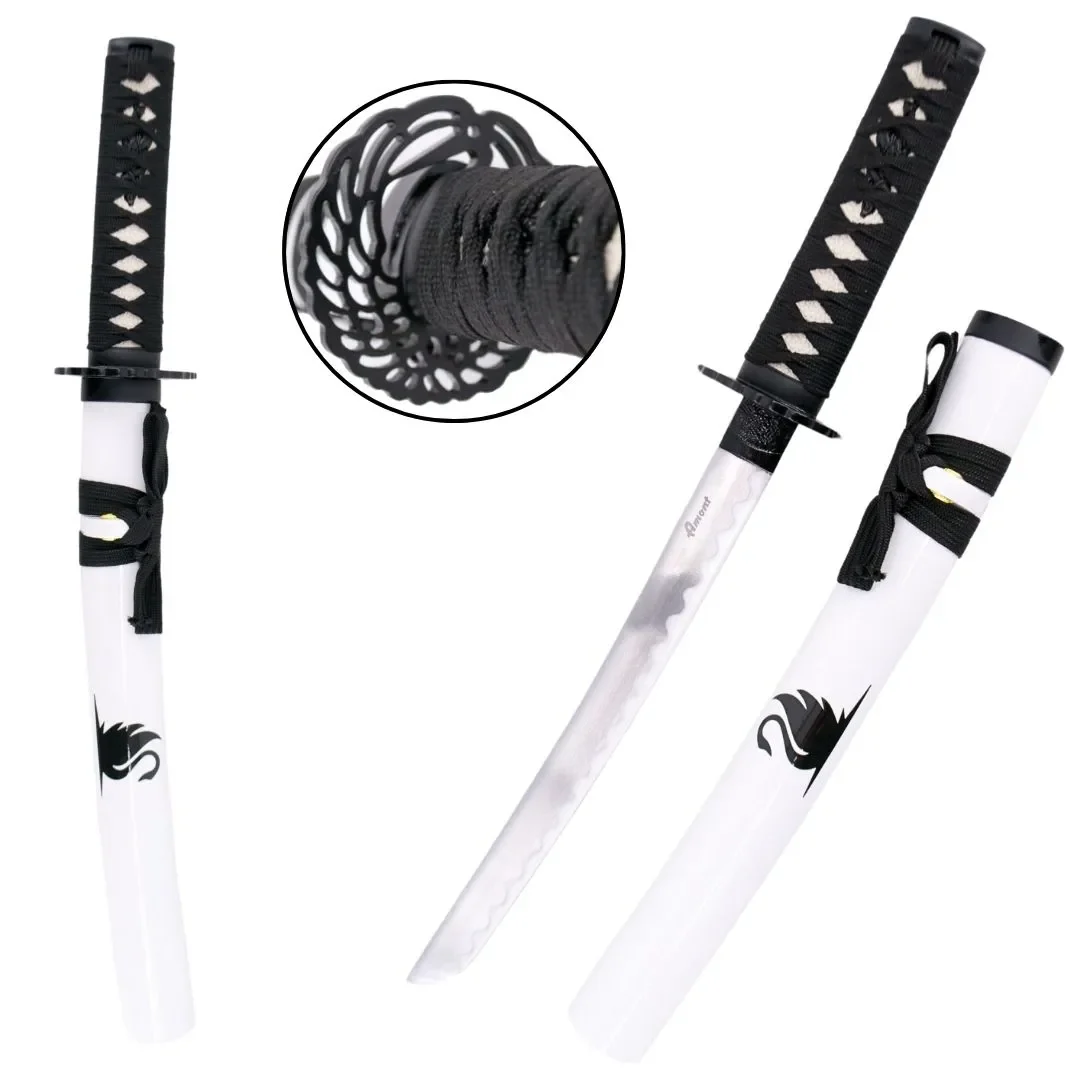 Pack de Katanas Decorativas de Acero Cisne Negro con Expositor - Image 2
