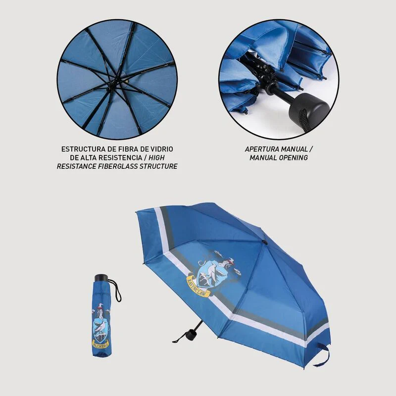 Paraguas Manual Plegable Ravenclaw Harry Potter 53Cm - Image 4