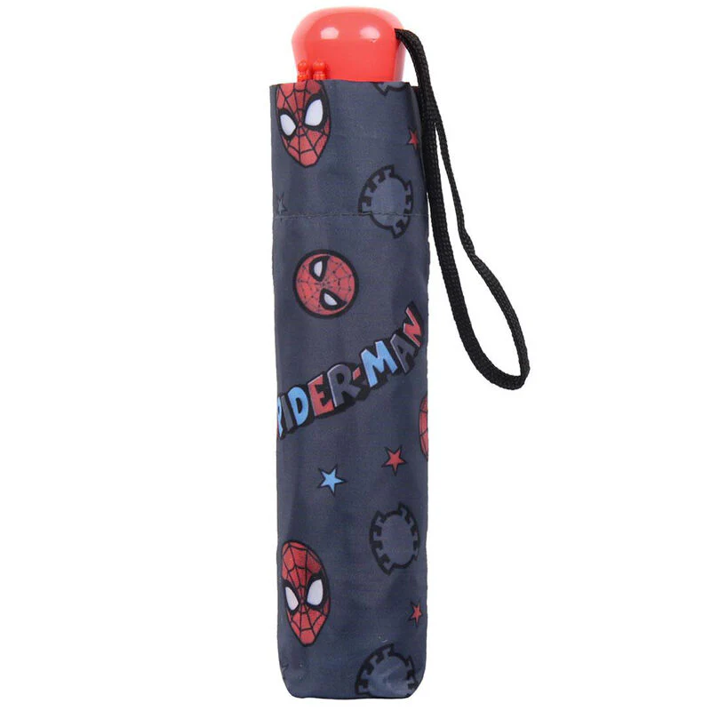 Paraguas Manual Plegable Spiderman Avengers Marvel 50Cm - Image 2