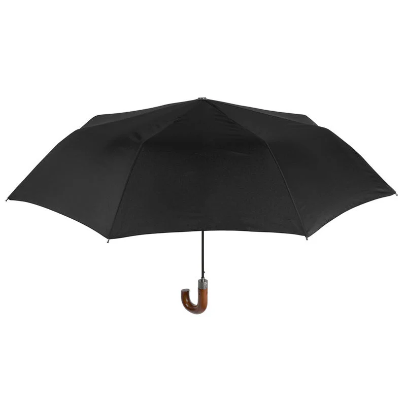 Paraguas Plegable Automatico Negro 58Cm