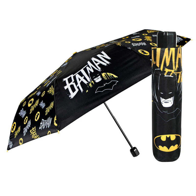 Paraguas Plegable Manual Batman Dc Comics 50Cm