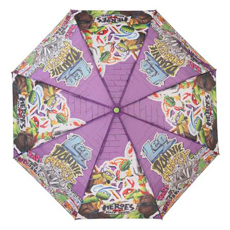 Paraguas Plegable Manual Tortugas Ninja 48Cm - Image 2