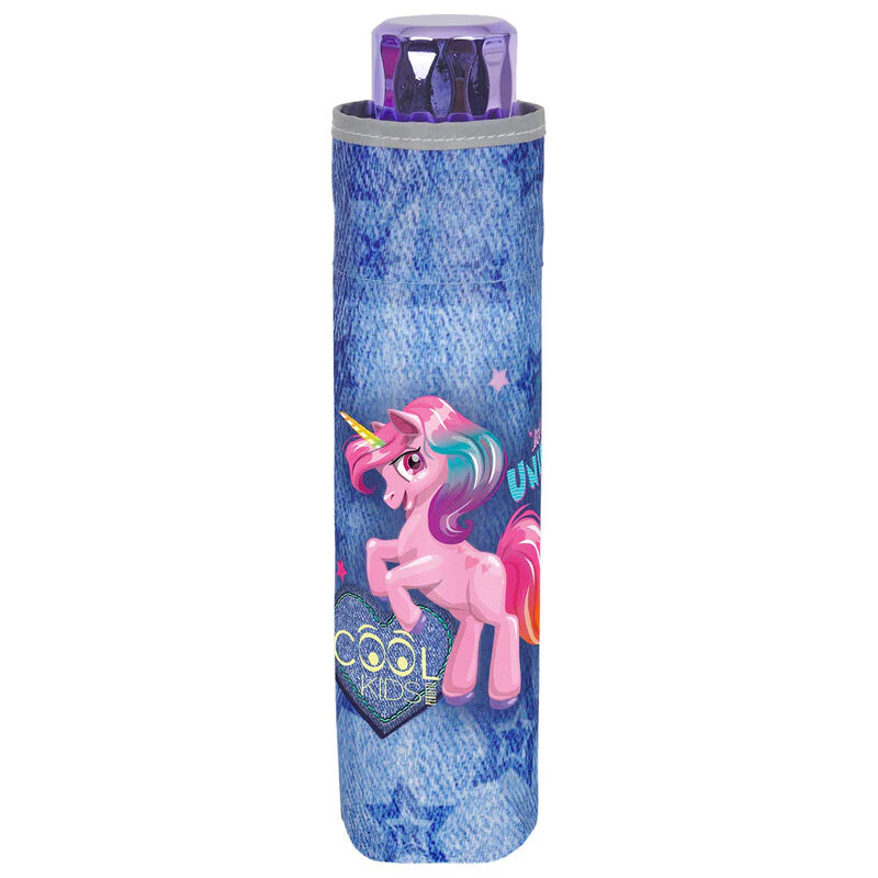 Paraguas Plegable Manual Unicornio 50Cm - Image 3