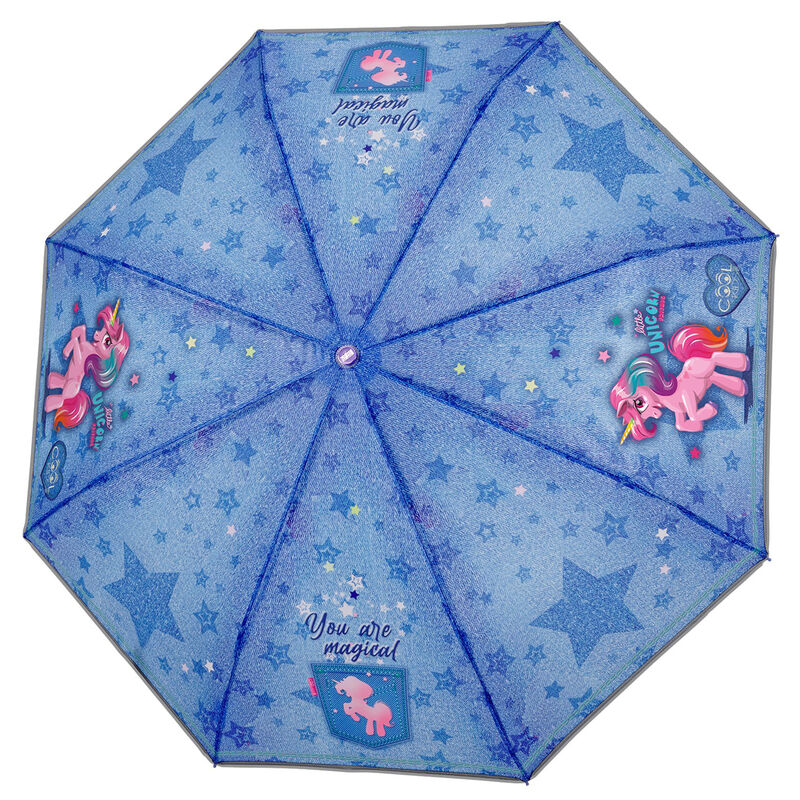 Paraguas Plegable Manual Unicornio 50Cm - Image 4