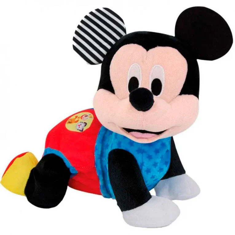 Peluche Baby Mickey Gateos Disney Español