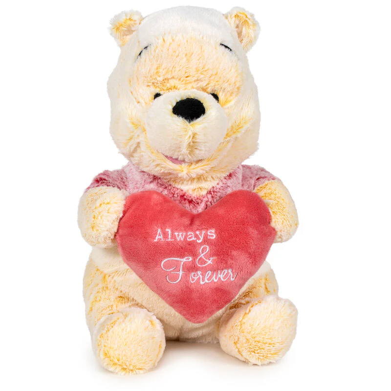 Peluche Corazon Winnie - Winnie The Pooh Disney Soft 30Cm